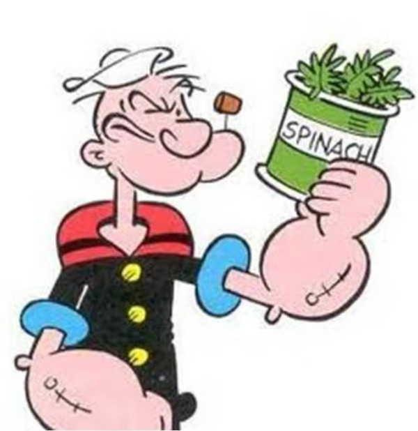 Spinach is a Steriod Without the&nbsp;Side-Effects!